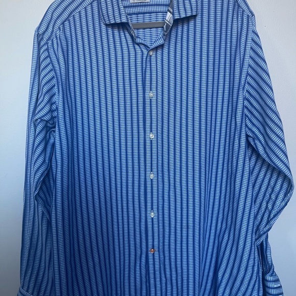 Thomas Dean mens button down casual shirt XL - Picture 5 of 7